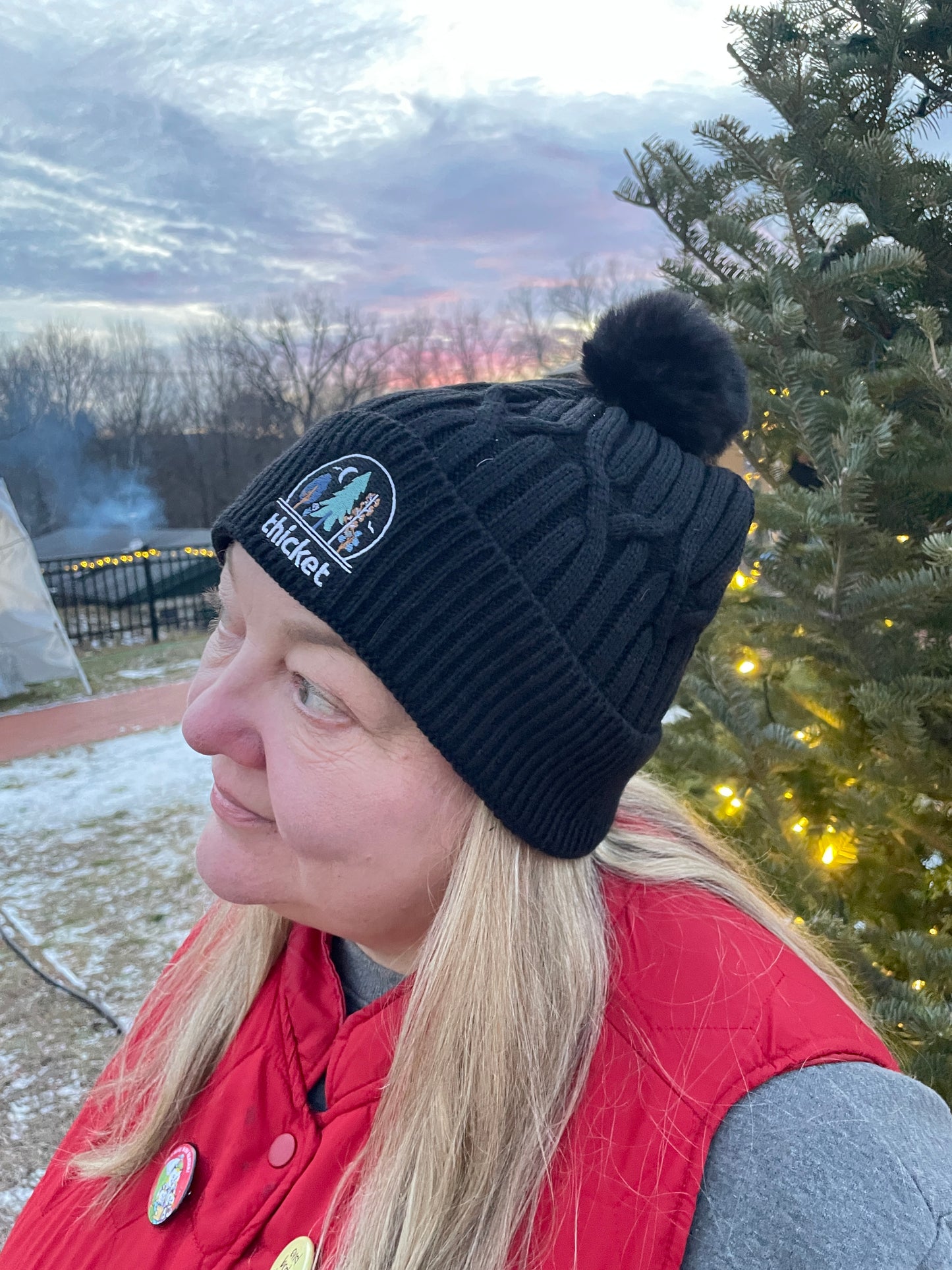 Thicket Cable Knit Beanie