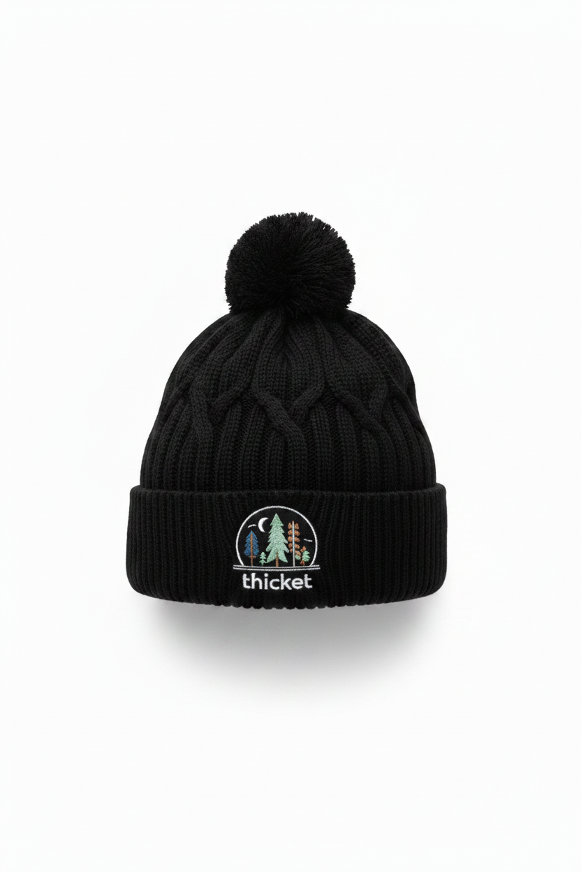 Thicket Cable Knit Beanie